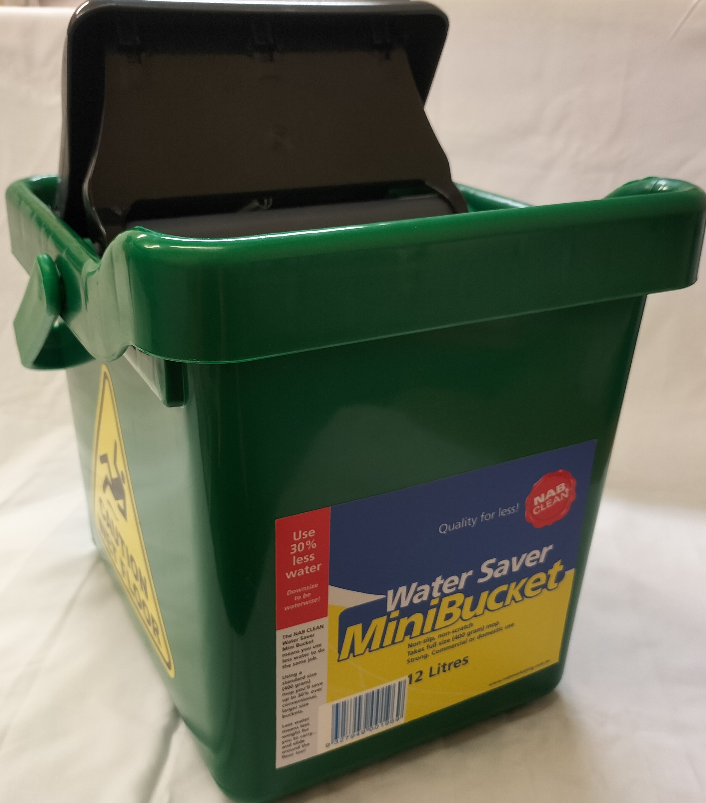 NAB Rect. Wringer Mop Bucket 12L Green